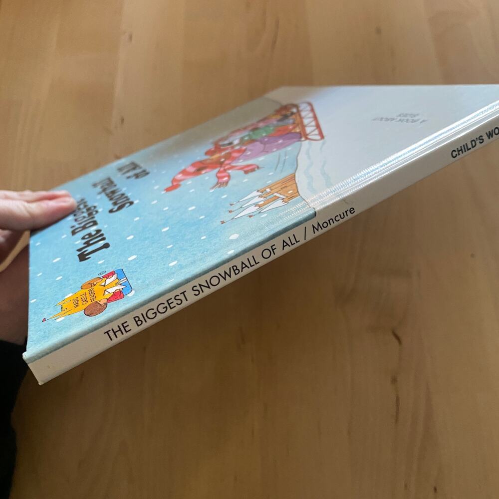 🧨LOWEST PRICE🧨 Vintage 2001 The Biggest Snowball Of All Hardcover Book - Picture 8 of 8